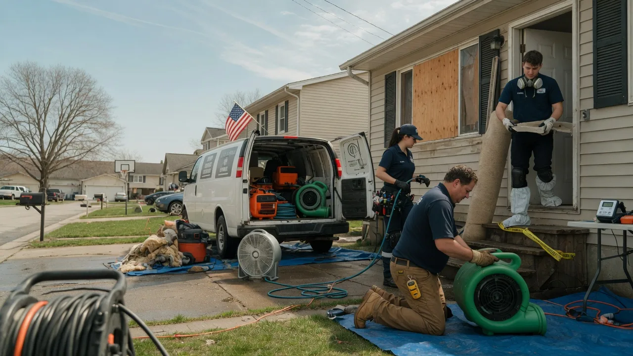 Water Damage Restoration in Saint Louis, MI near me